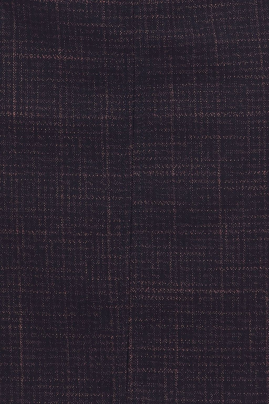 SEE BY CHLOÉ Checked cotton-blend twill mini skirt