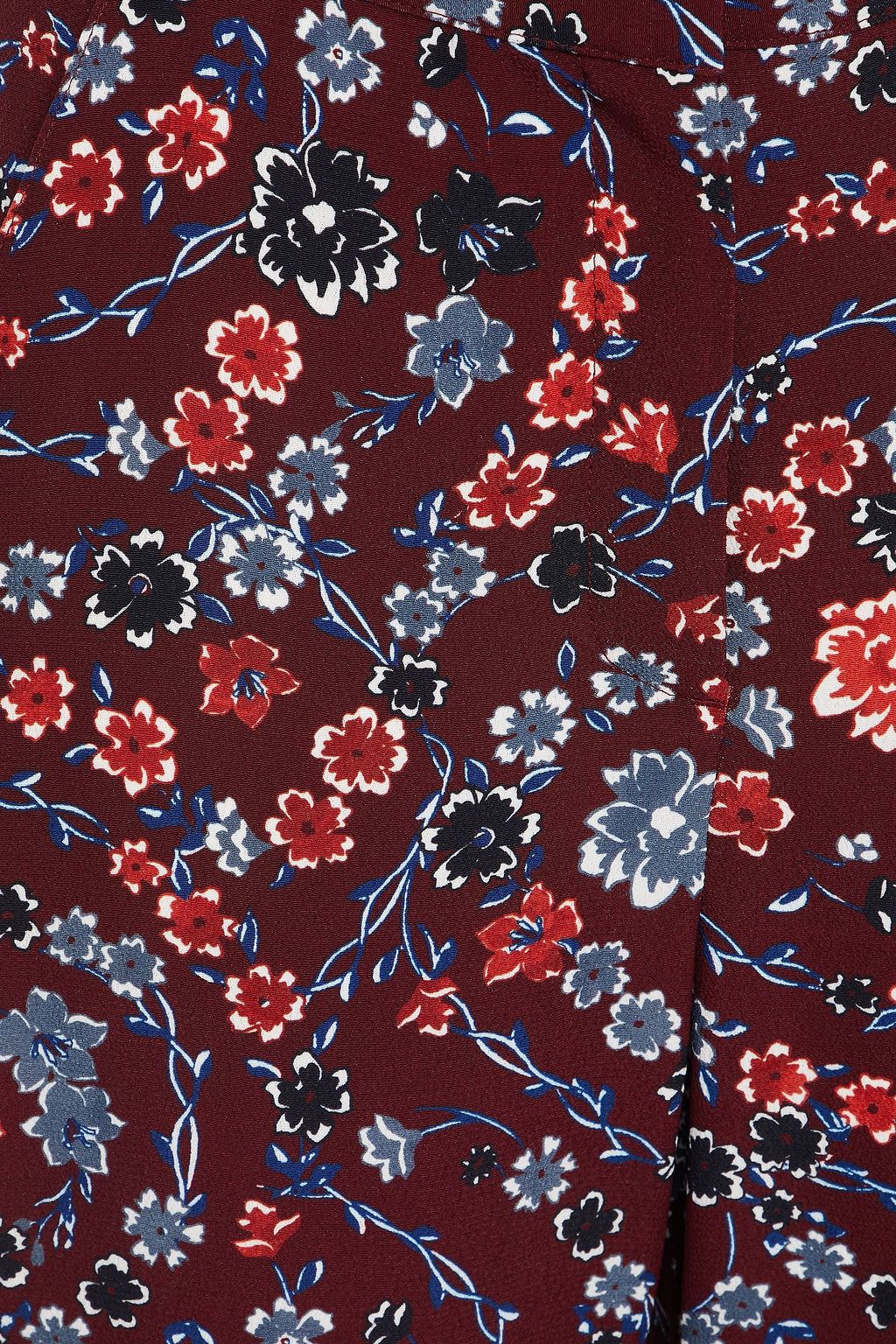 SEE BY CHLOÉ Floral-print crepe wide-leg pants