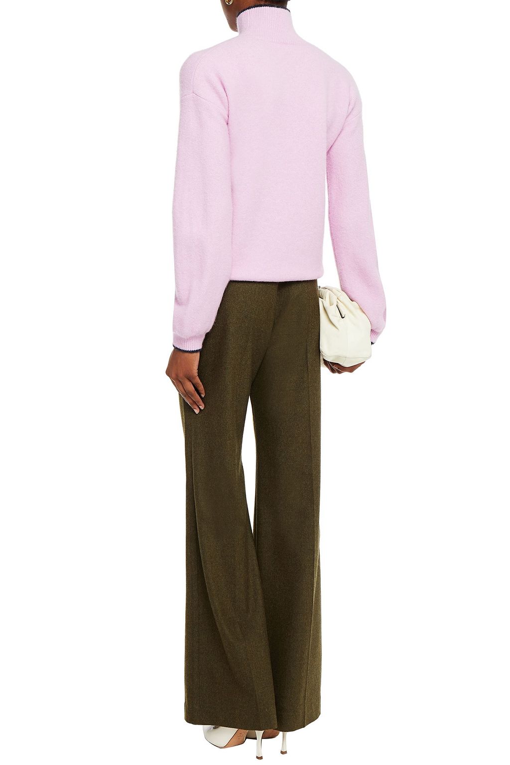VICTORIA, VICTORIA BECKHAM Knitted turtleneck sweater