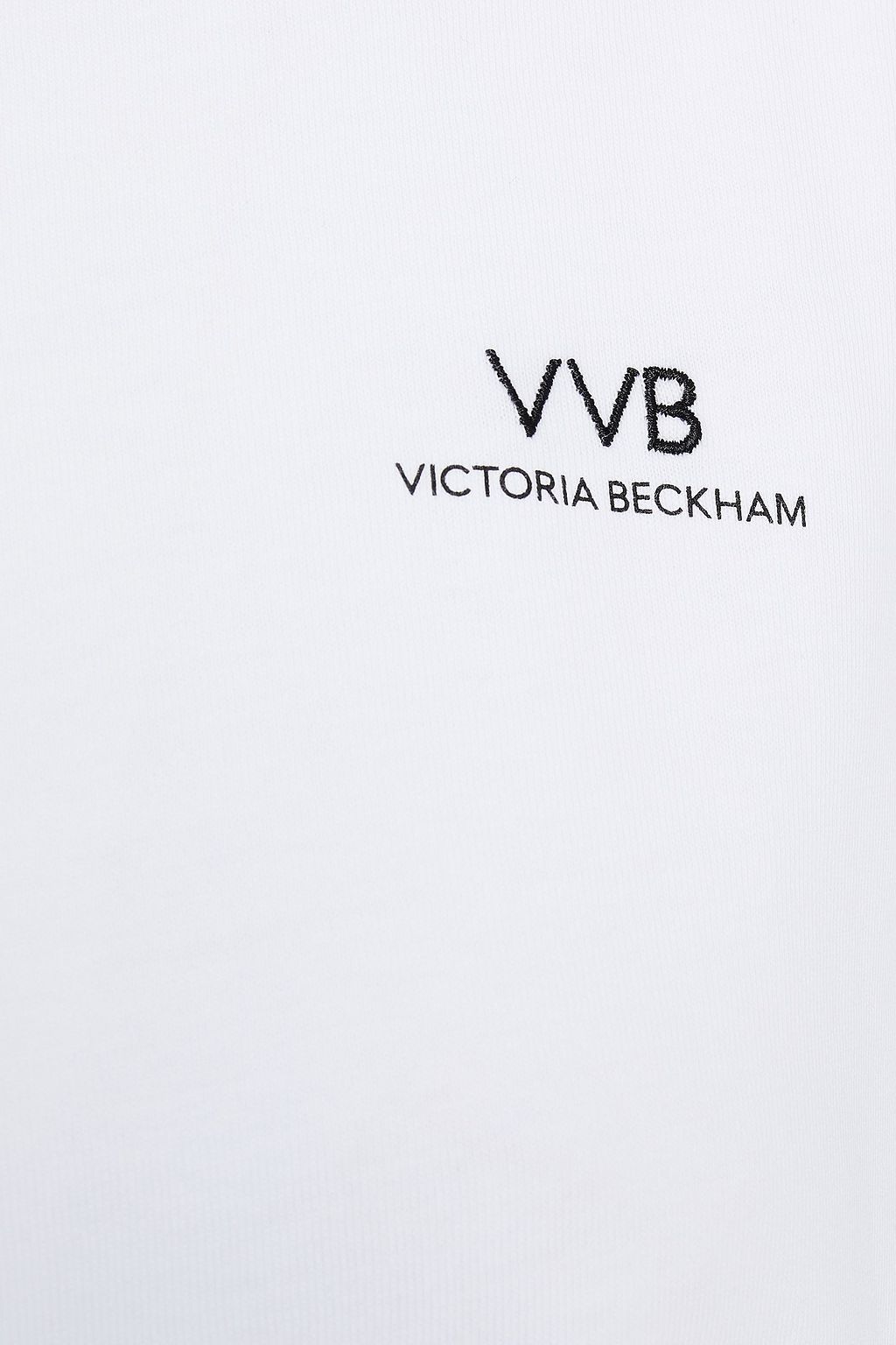 VICTORIA, VICTORIA BECKHAM Gathered organic cotton-jersey T-shirt