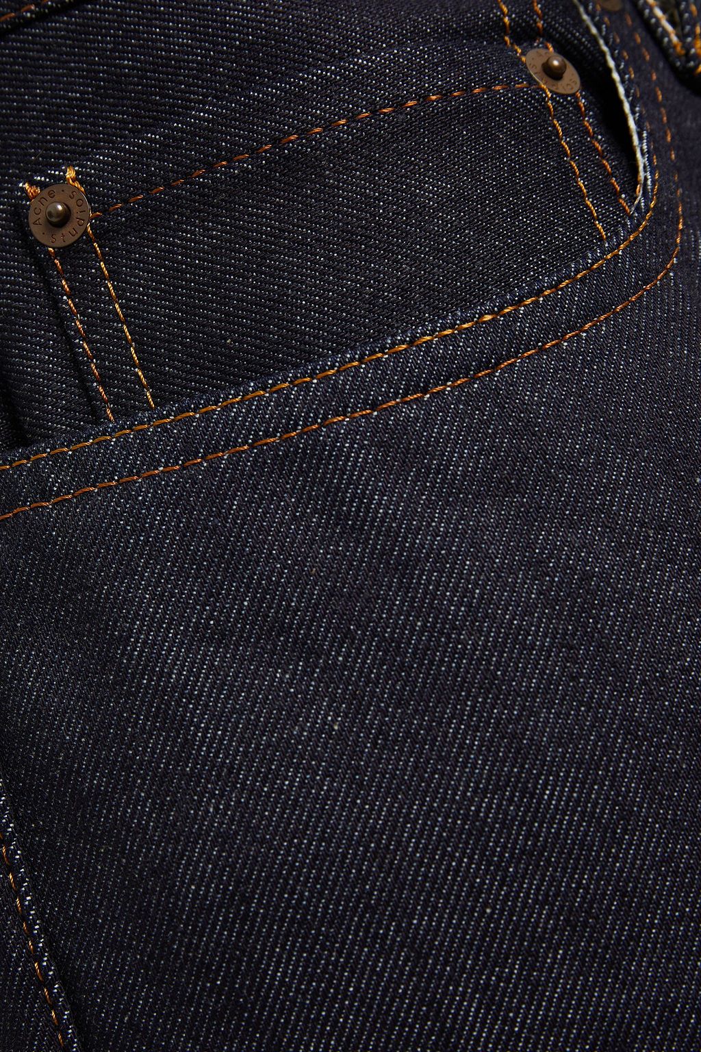 ACNE STUDIOS High-rise straight-leg jeans