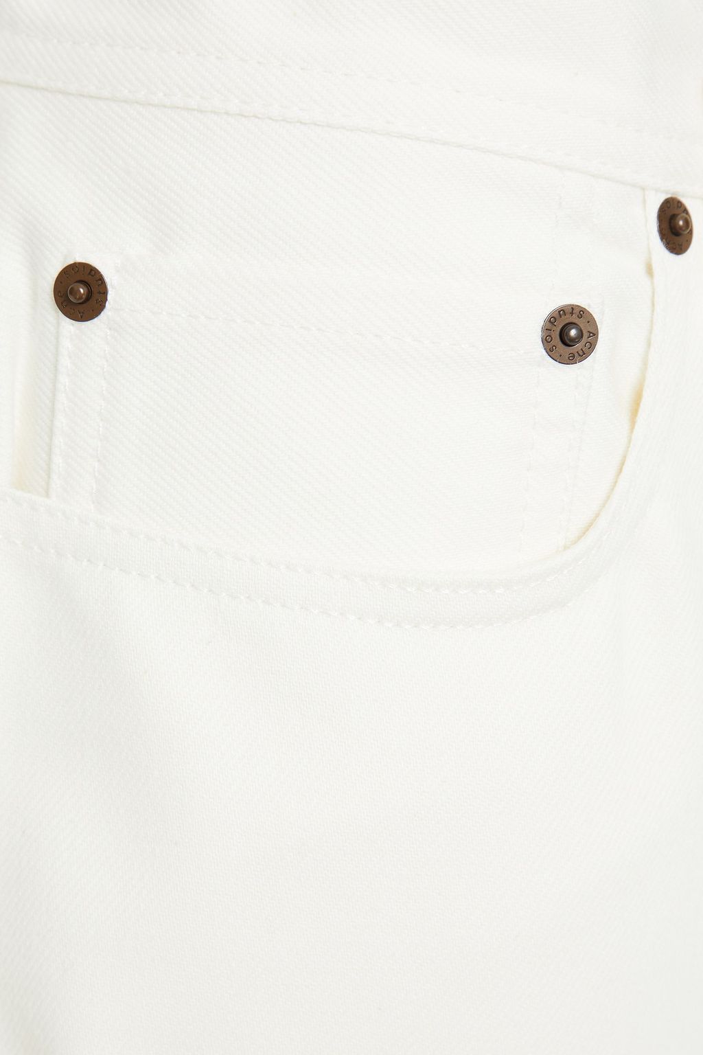 ACNE STUDIOS High-rise straight-leg jeans