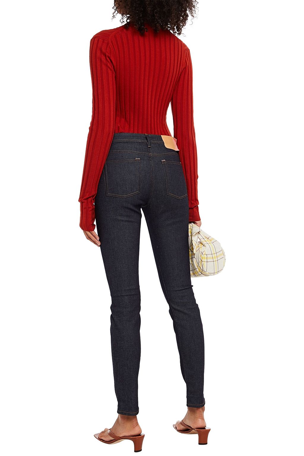 ACNE STUDIOS High-rise skinny jeans