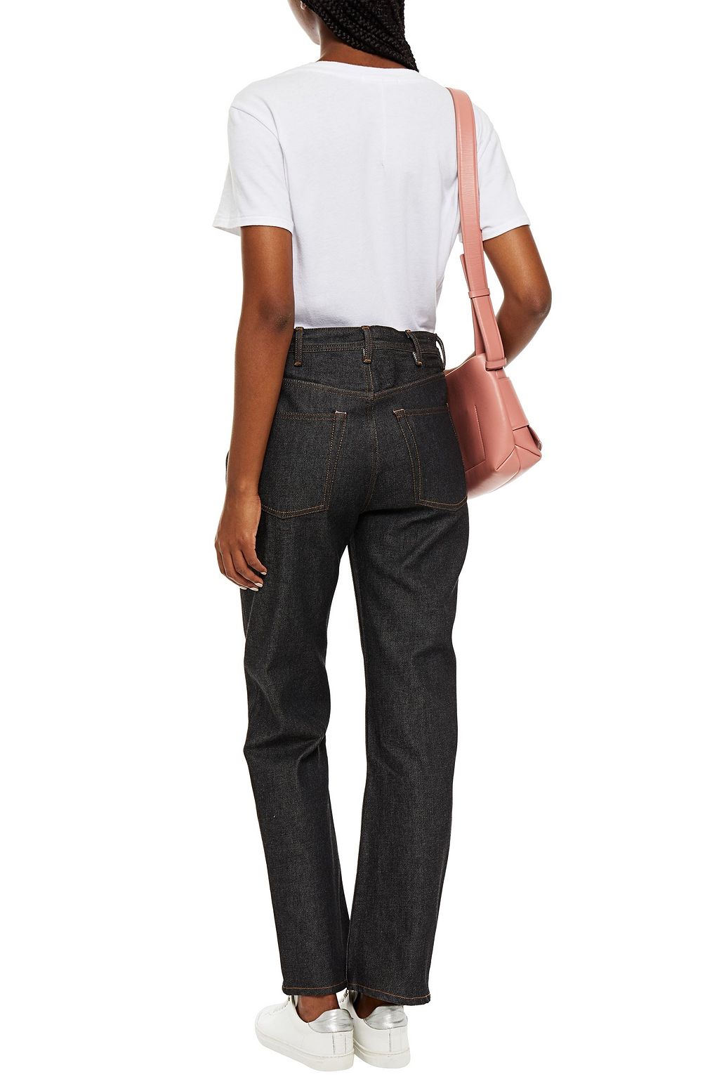 ACNE STUDIOS High-rise straight-leg jeans