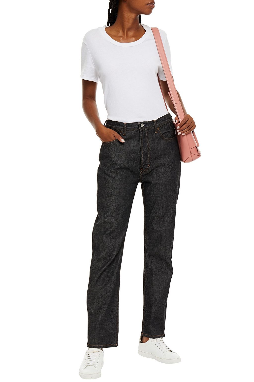 ACNE STUDIOS High-rise straight-leg jeans