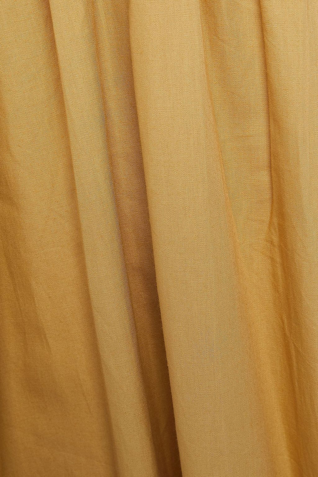 ANTIK BATIK Mali rickrack-trimmed cotton-poplin maxi dress
