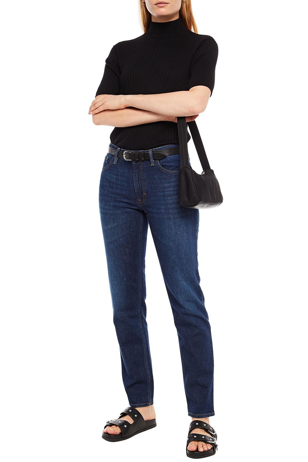 ACNE STUDIOS Mid-rise slim-leg jeans