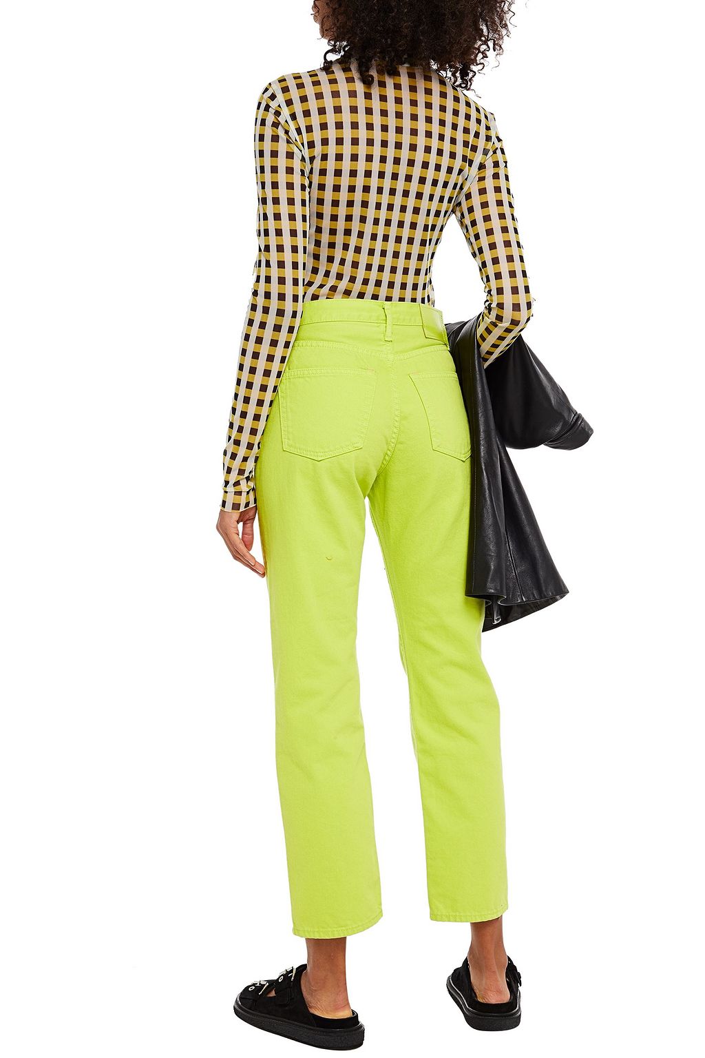 ACNE STUDIOS High-rise straight-leg jeans