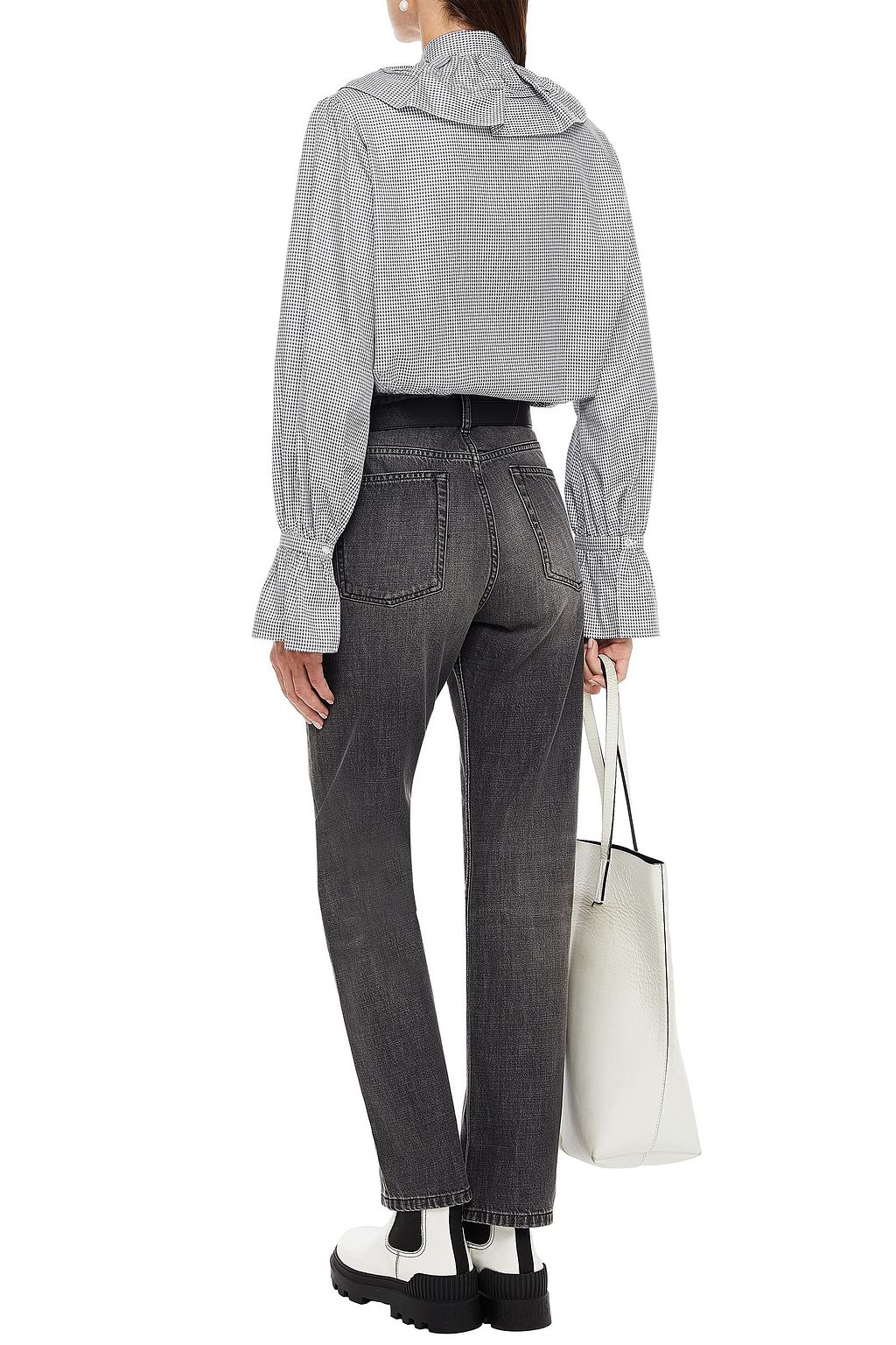 VICTORIA, VICTORIA BECKHAM High-rise straight-leg jeans