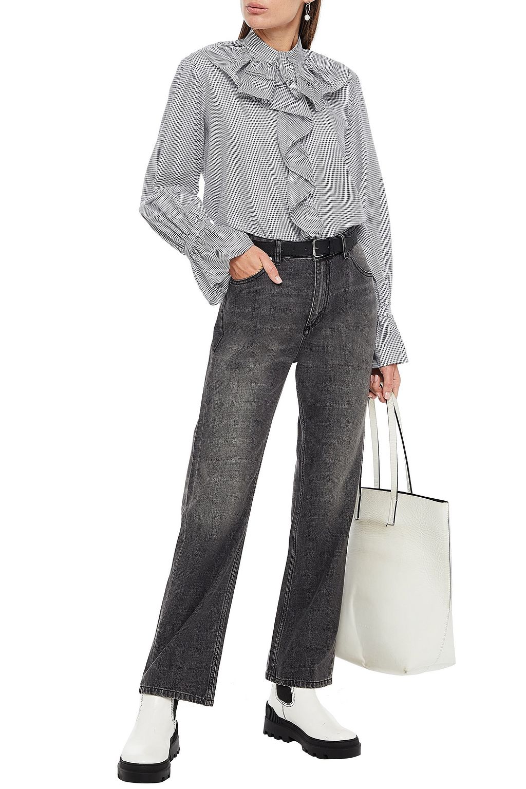 VICTORIA, VICTORIA BECKHAM High-rise straight-leg jeans