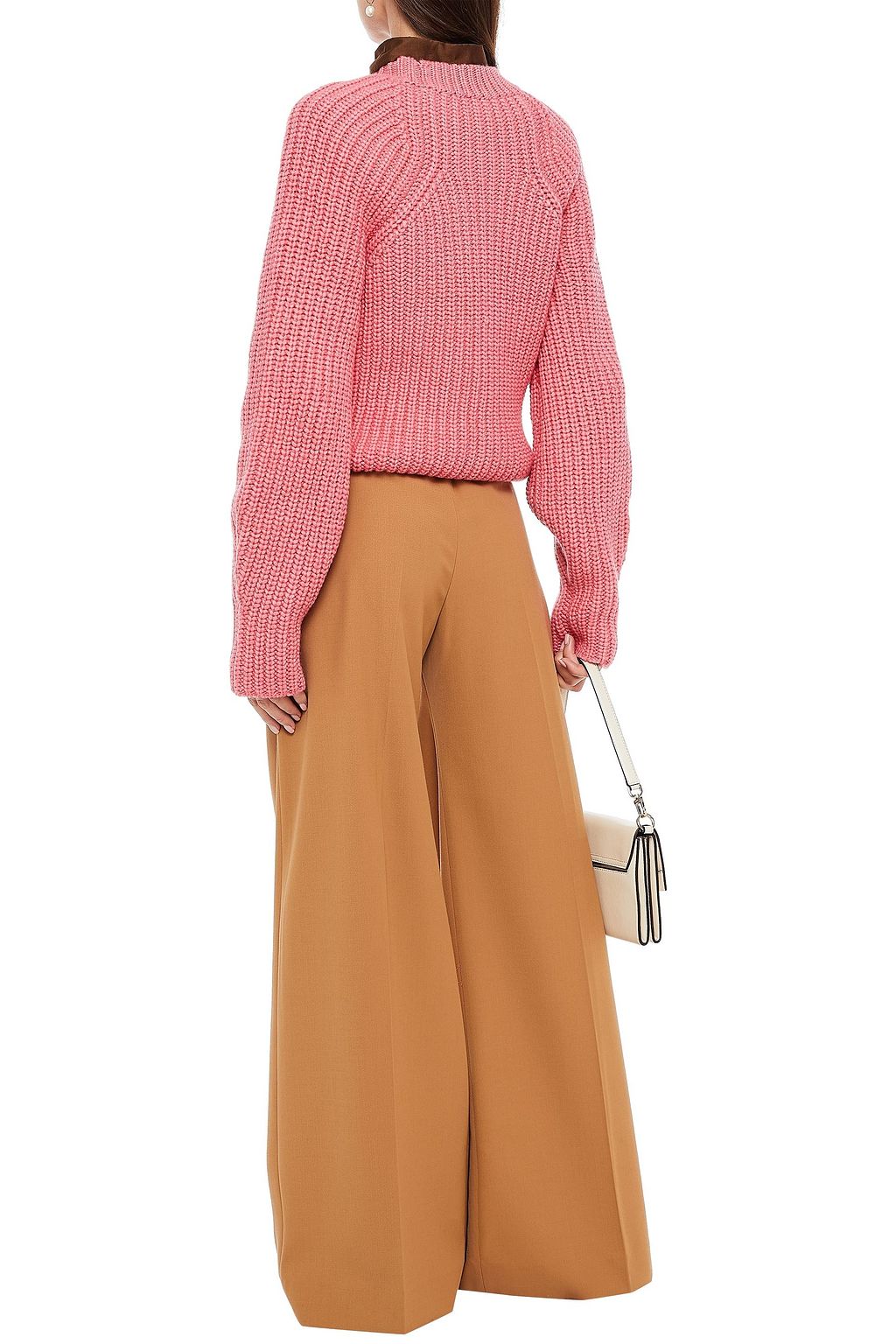 VICTORIA, VICTORIA BECKHAM Ribbed-knit sweater