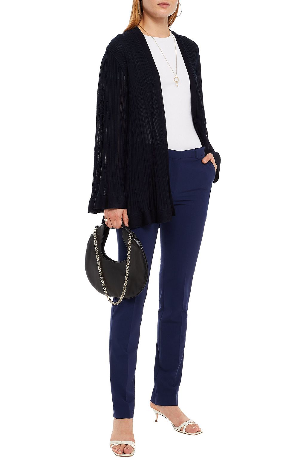 MISSONI Ribbed-knit cardigan