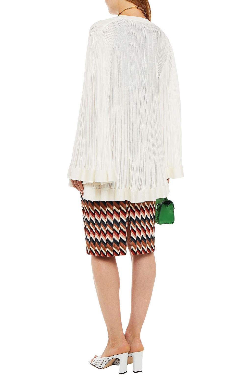 MISSONI Ribbed-knit cardigan