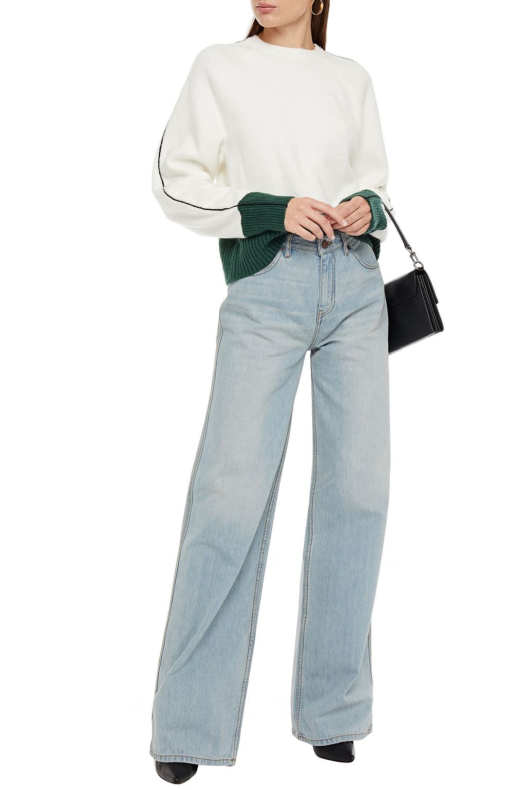 VICTORIA, VICTORIA BECKHAM High-rise wide-leg jeans
