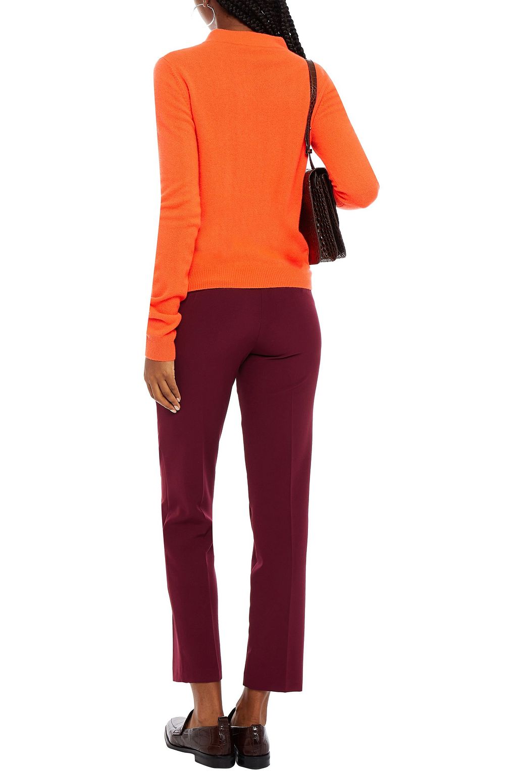 AUTUMN CASHMERE Twisted neon cashmere sweater