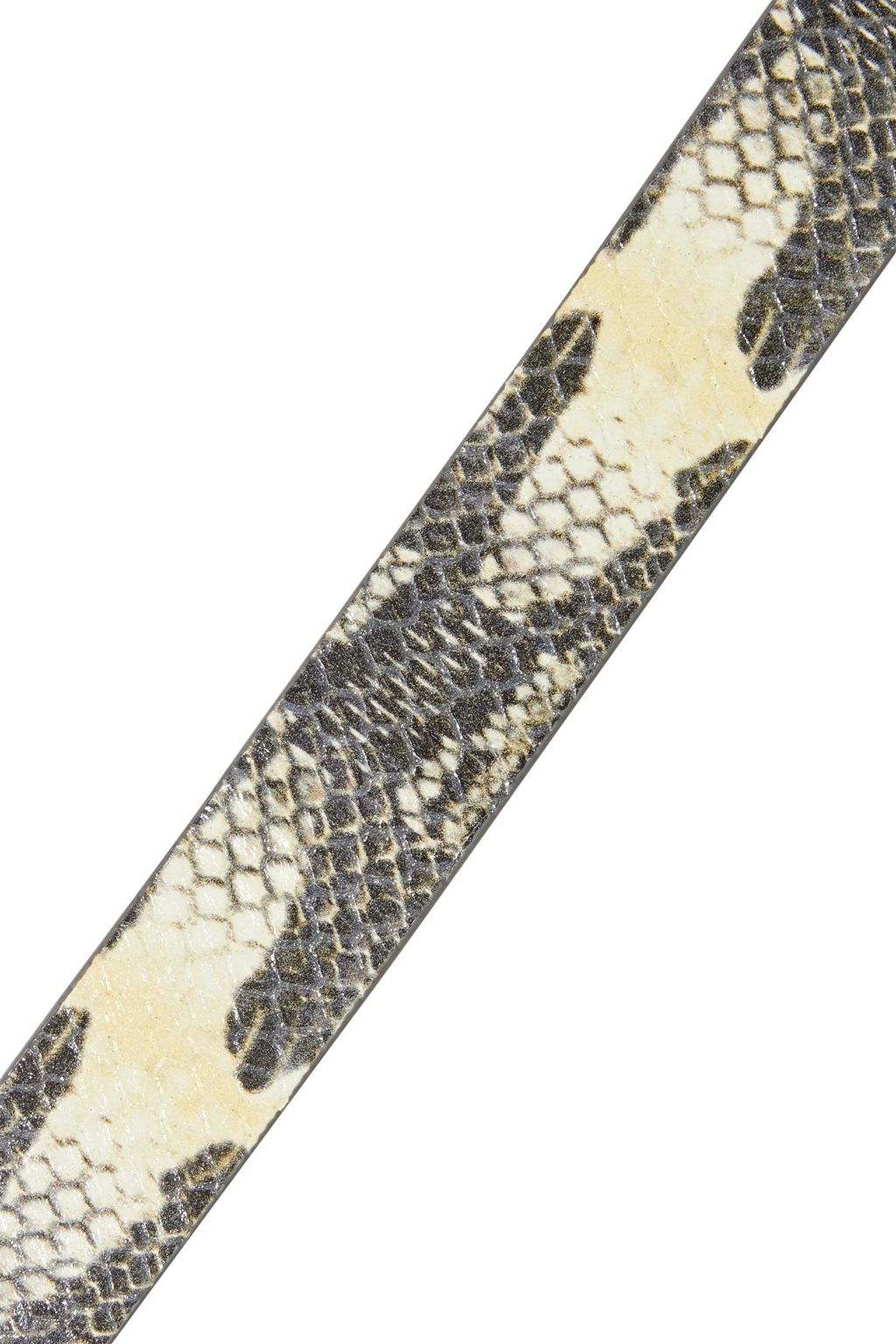 REJINA PYO Infinity lizard-effect leather belt