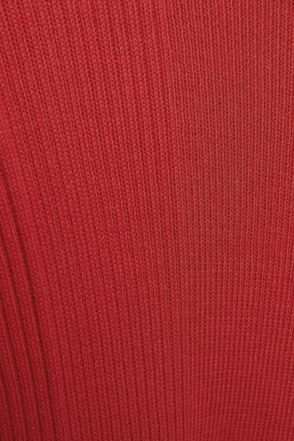 COTTON BY AUTUMN CASHMERE Button-detailed ribbed cotton sweater