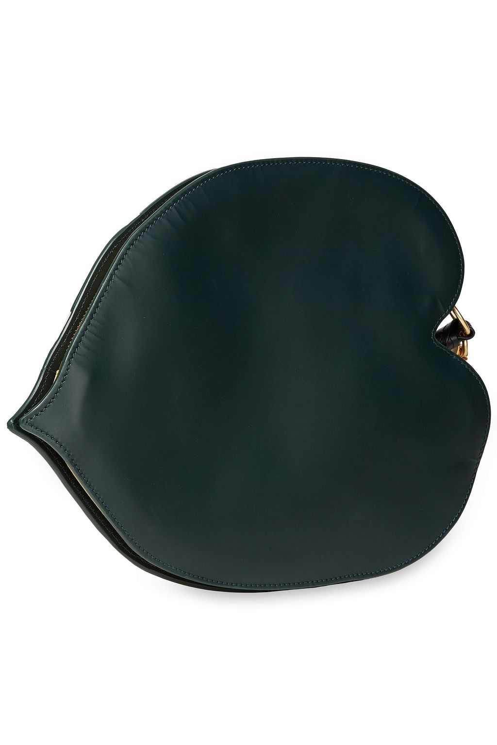 SEE BY CHLOÉ Suede-trimmed studded leather pouch