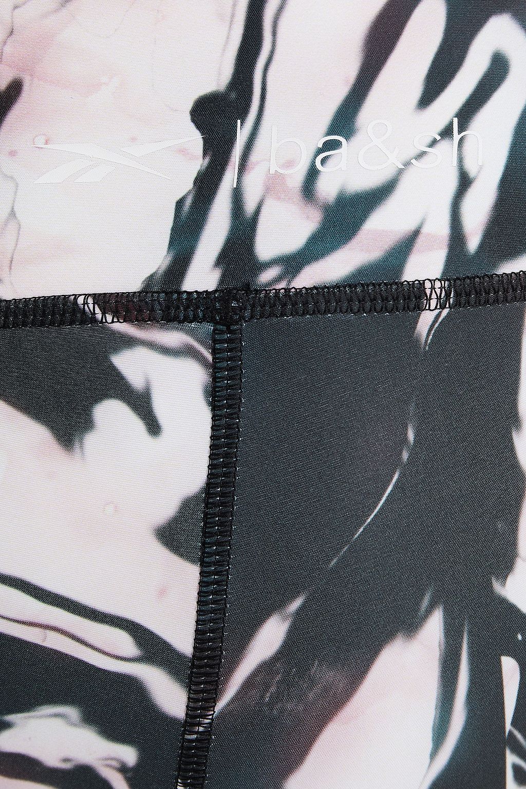 REEBOK X BA&SH Printed stretch leggings