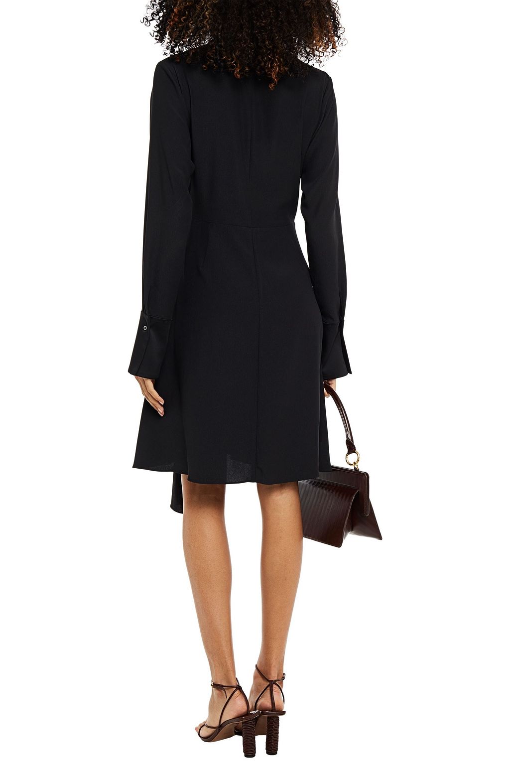 VICTORIA, VICTORIA BECKHAM Draped cady dress