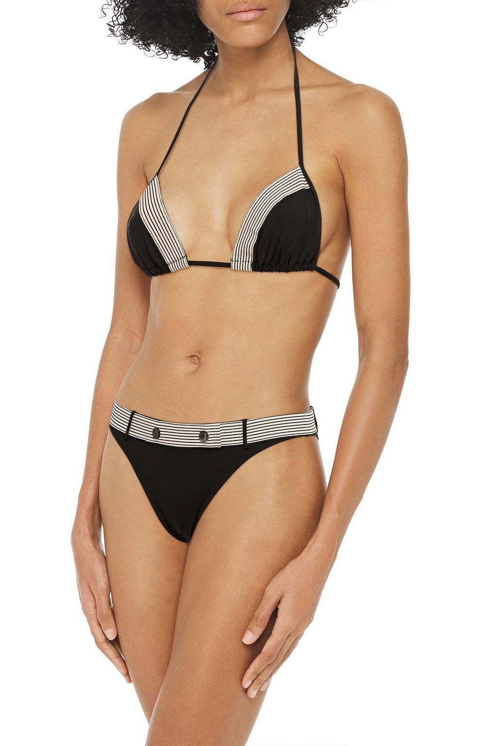 MORGAN LANE Vera belted mid-rise bikini briefs