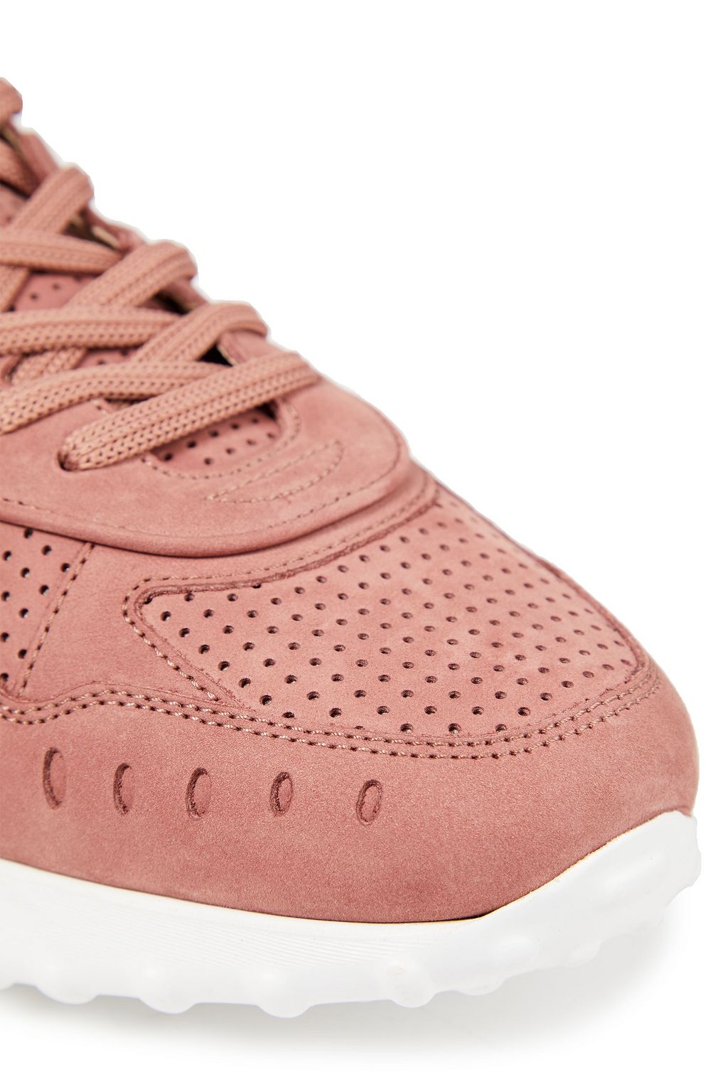 TOD'S Perforated suede sneakers
