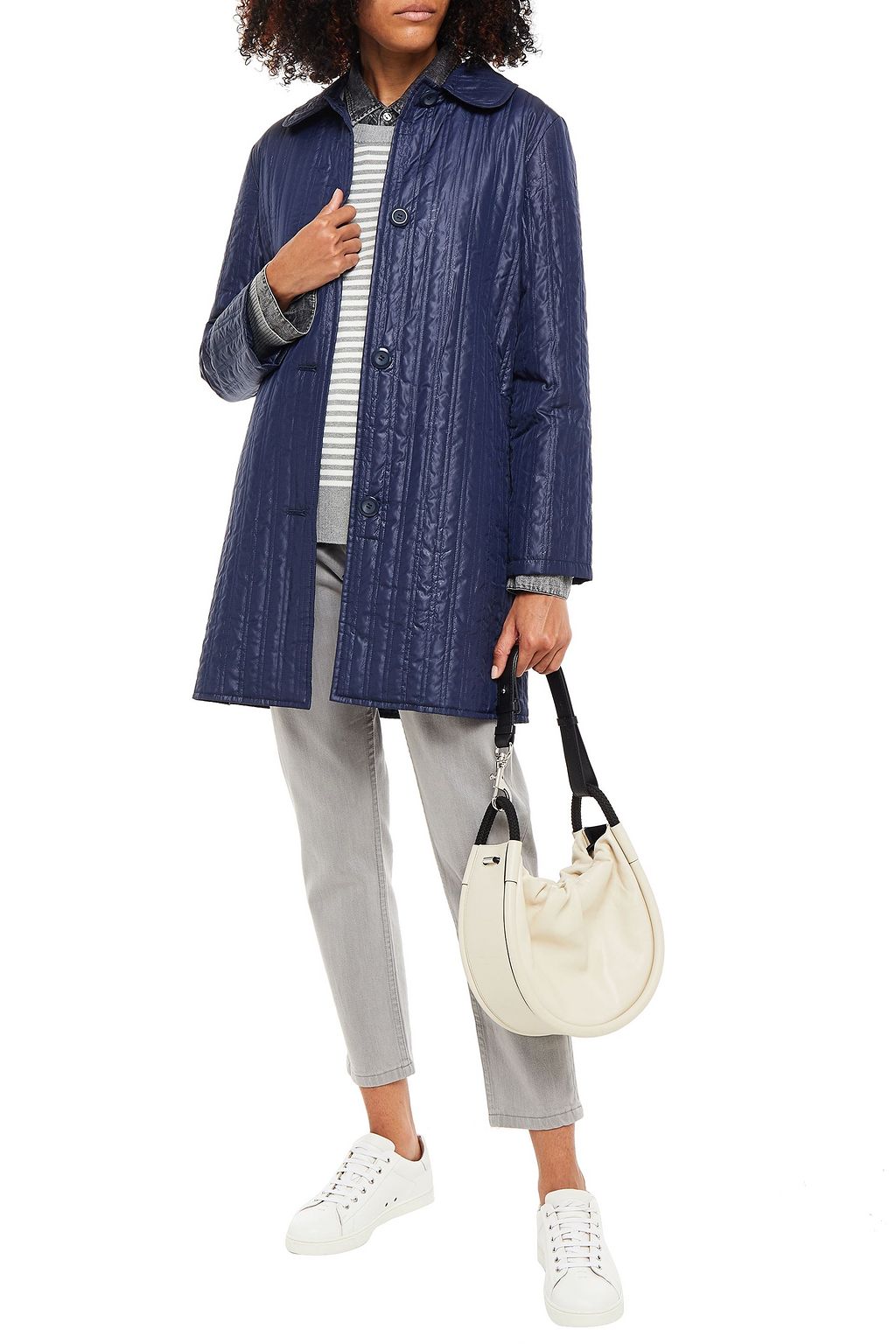 A.P.C. Quilted shell coat