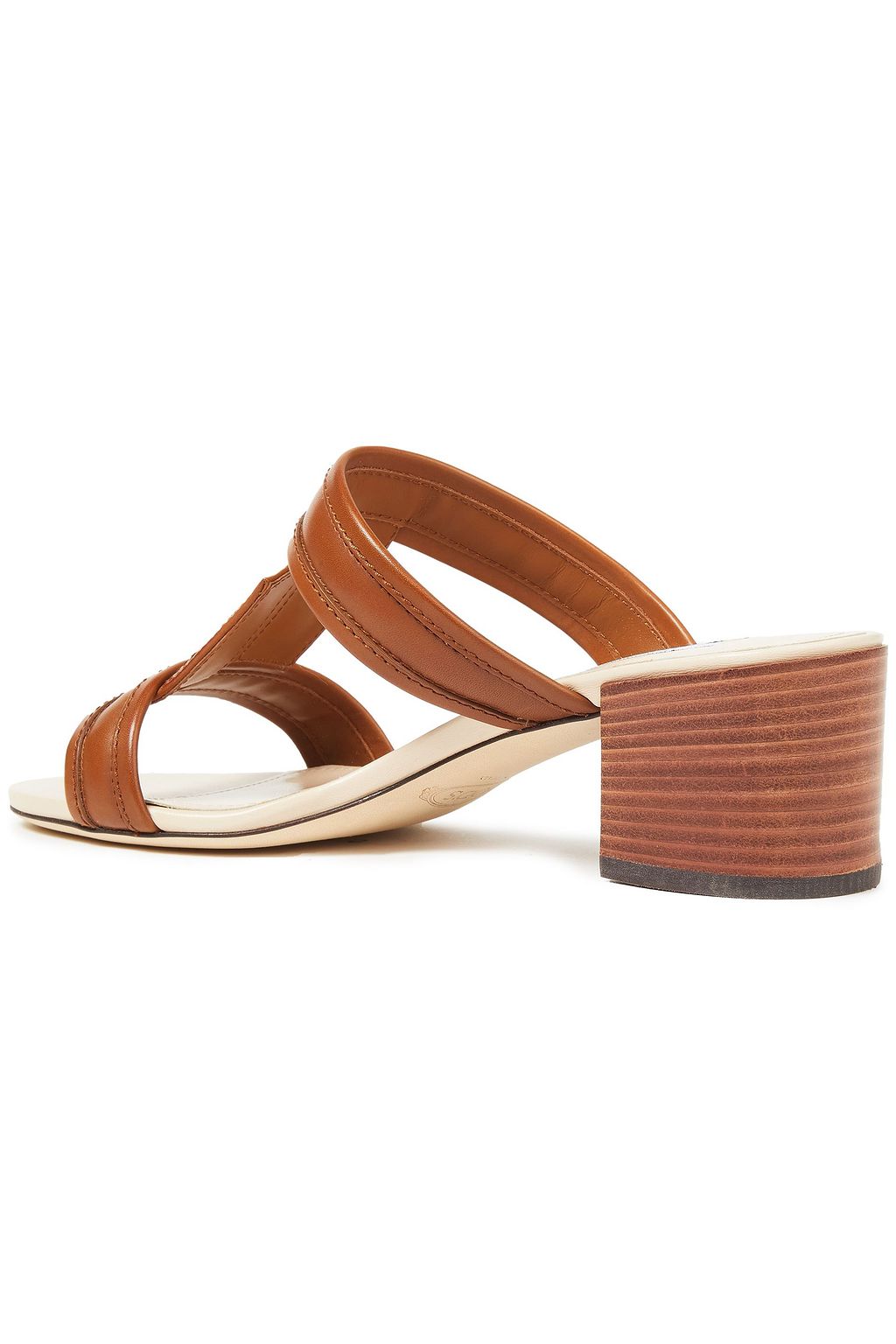 TOD'S Double T leather mules