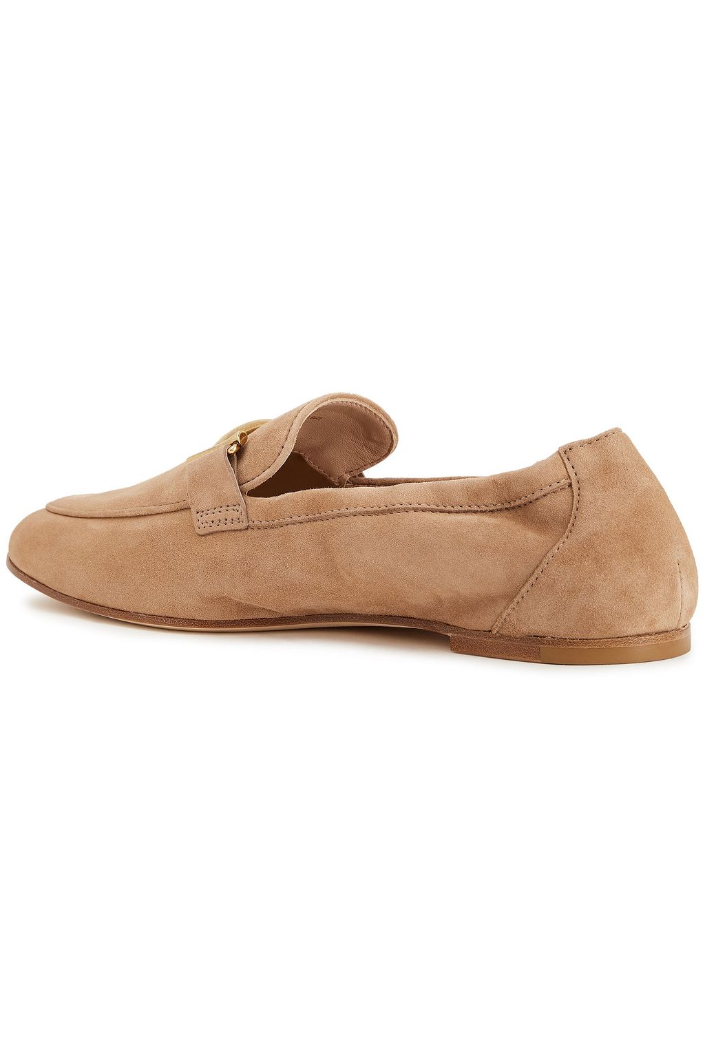 TOD'S Double T suede loafers