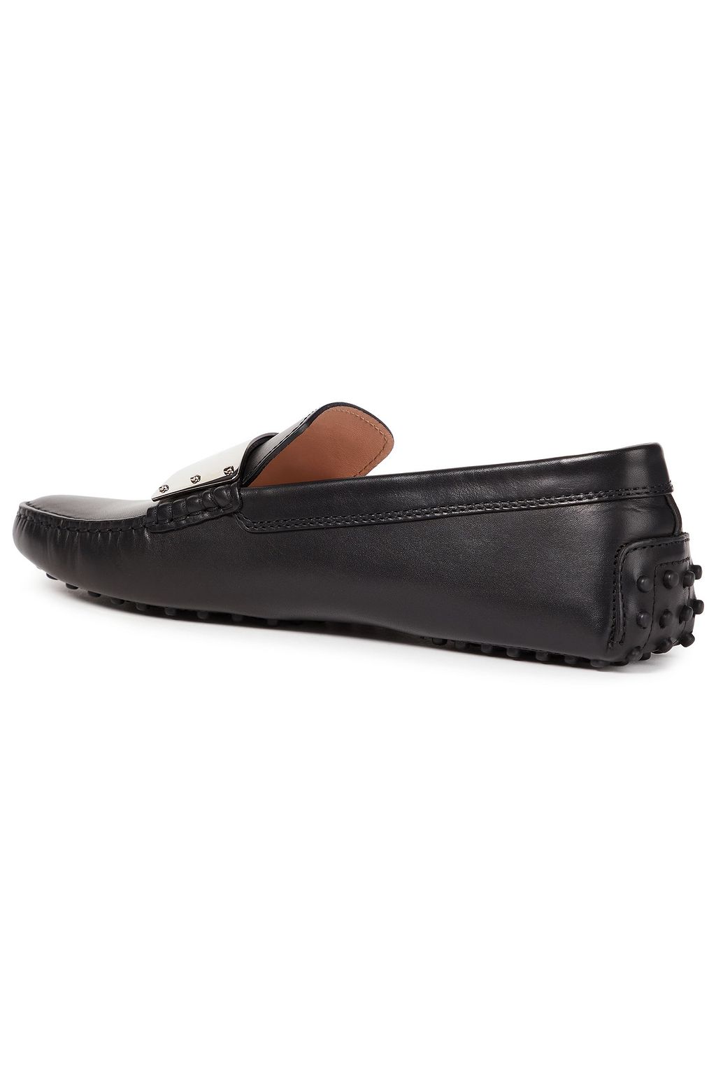 TOD'S Gommino embellished leather loafers