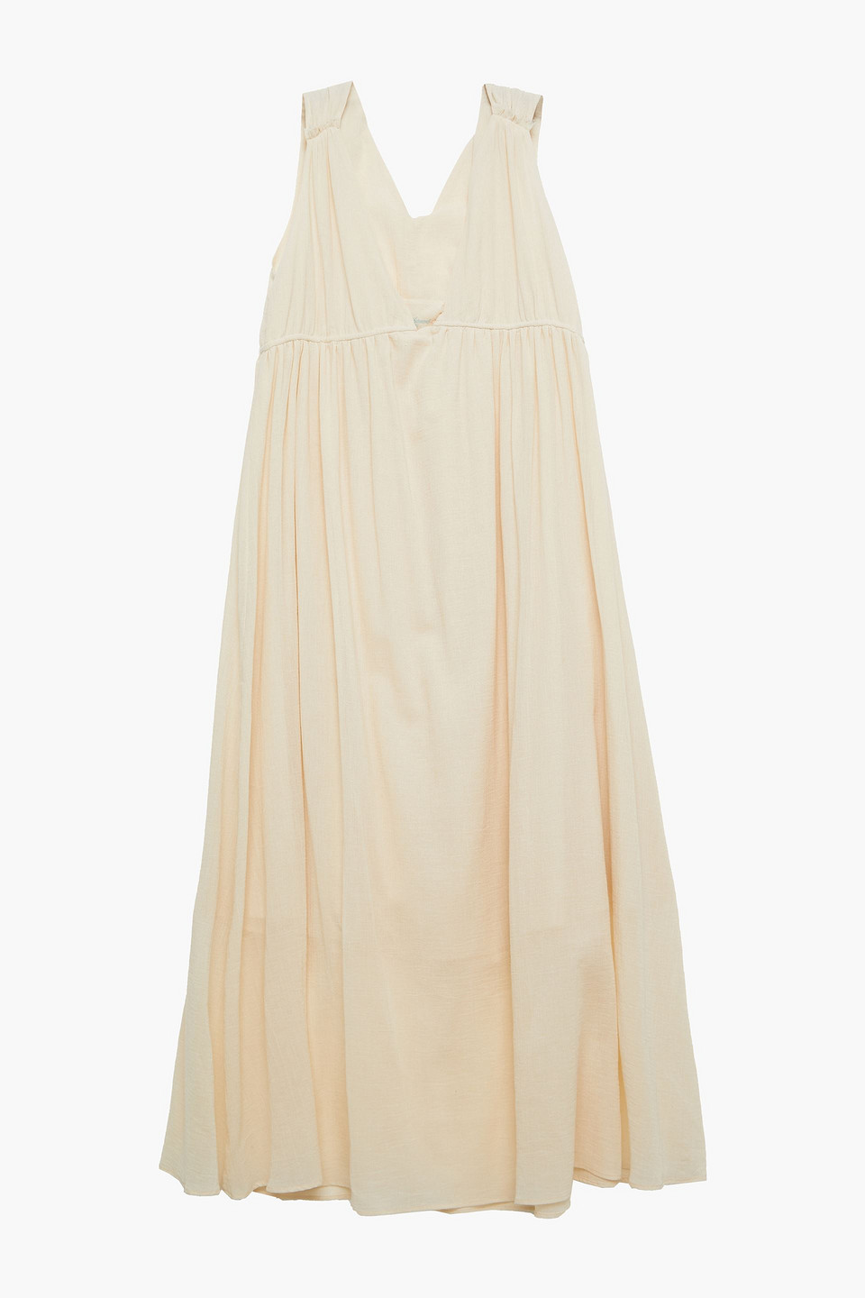 Loup Charmant Sirena gathered cotton maxi dress