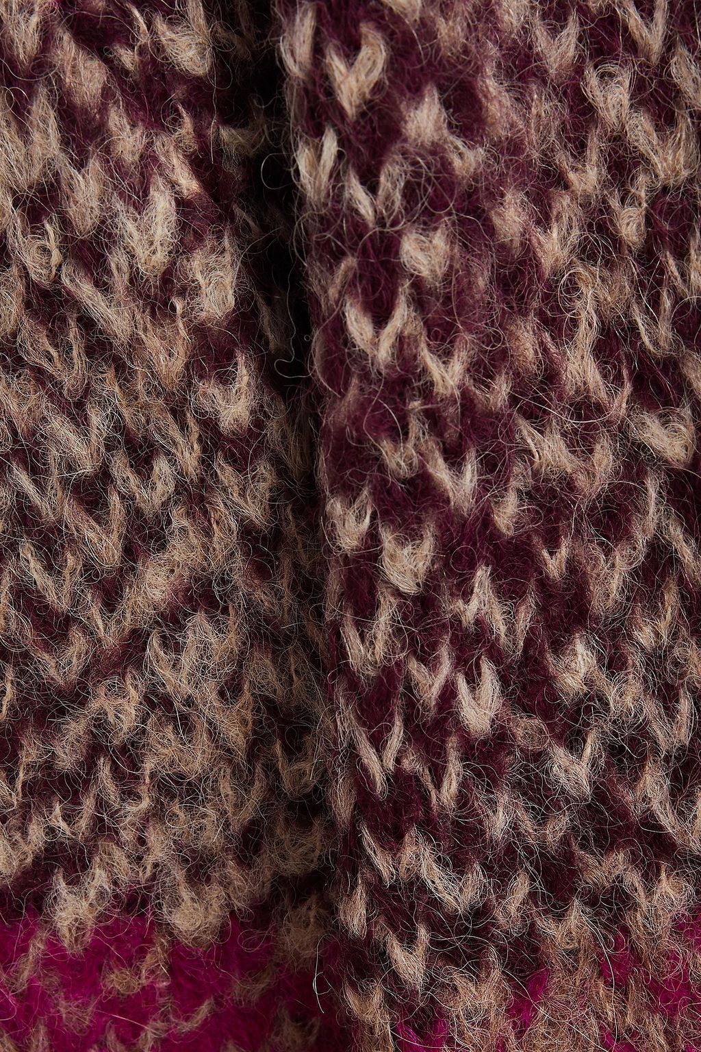 ANTIK BATIK Arthur belted jacquard-knit alpaca-blend cardigan