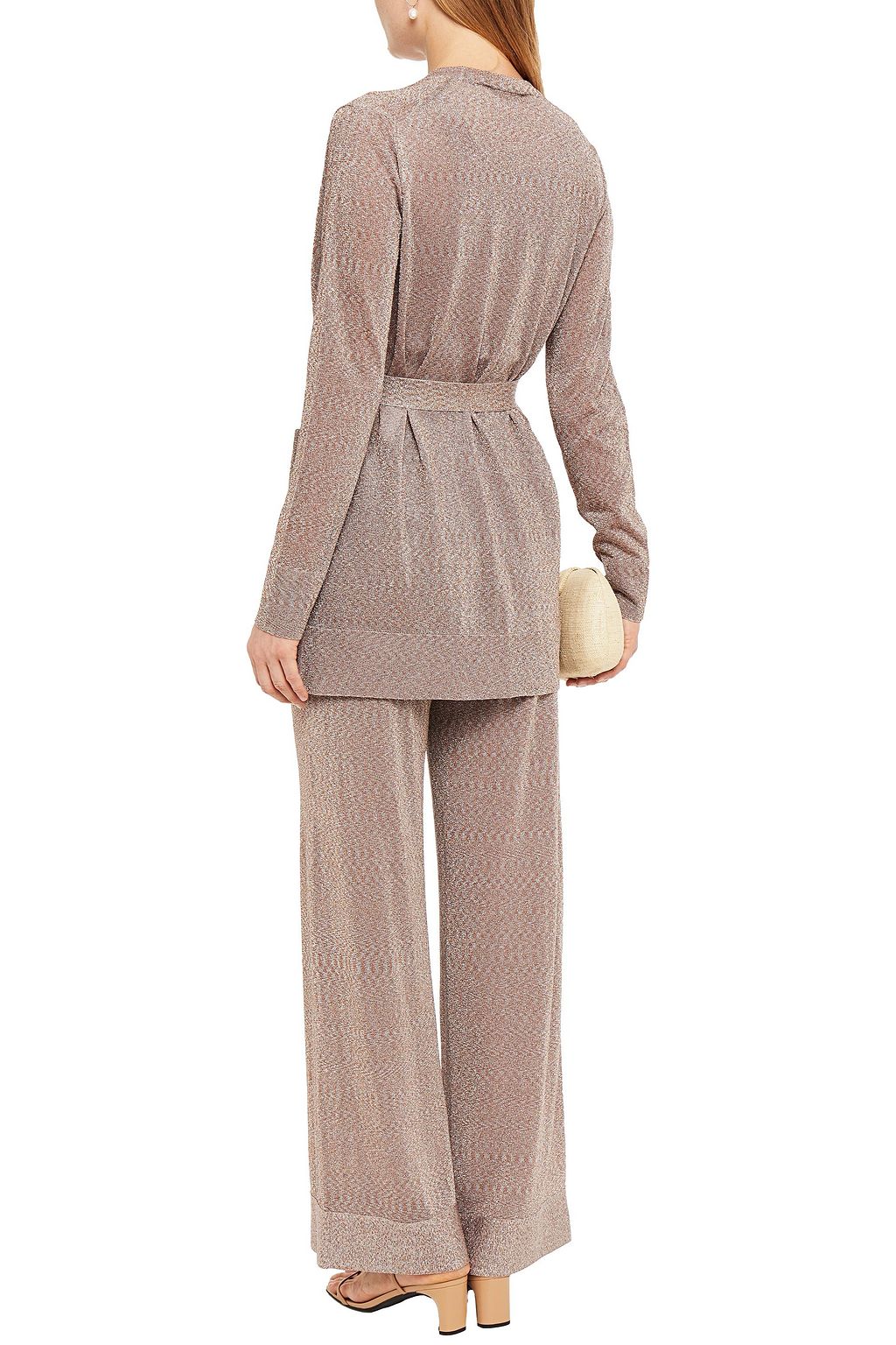 MISSONI Metallic knitted cardigan