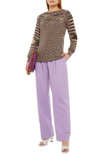 MISSONI Crochet-knit wool sweater