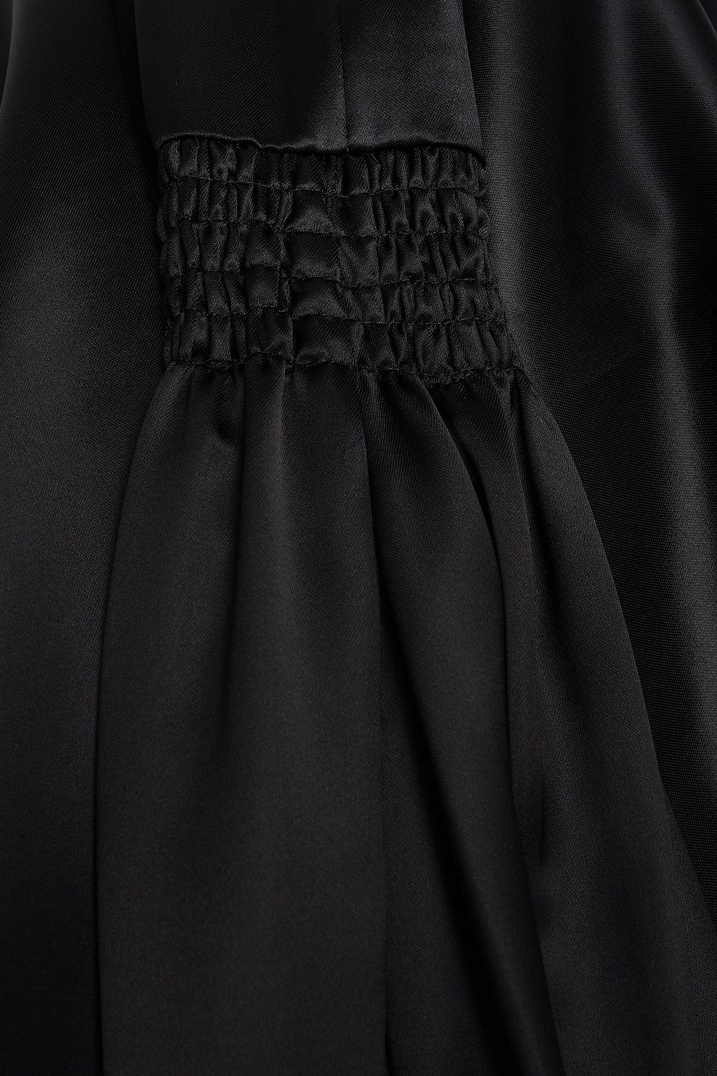 VICTORIA, VICTORIA BECKHAM Gathered satin dress