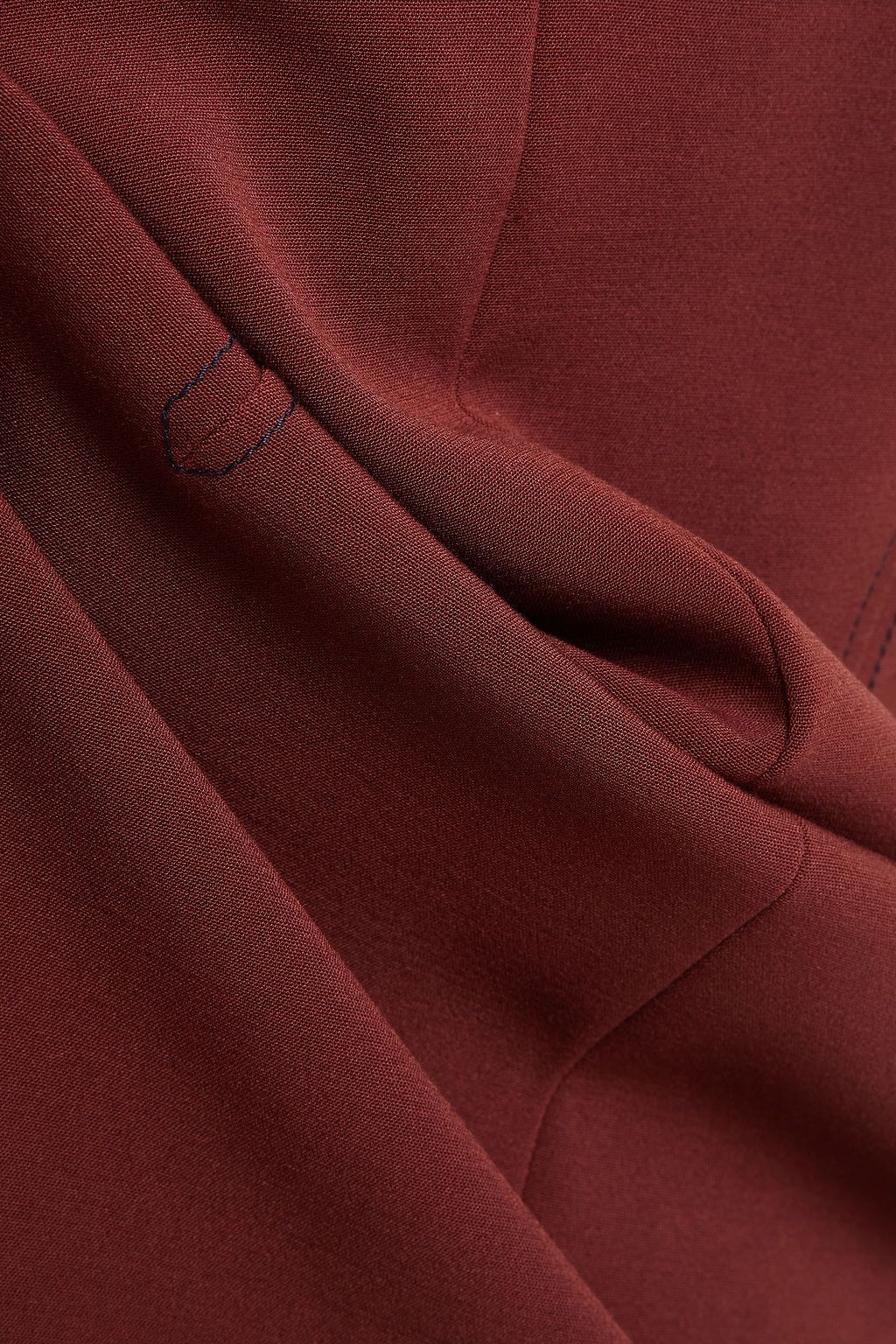 A.P.C. Flared crepe mini dress