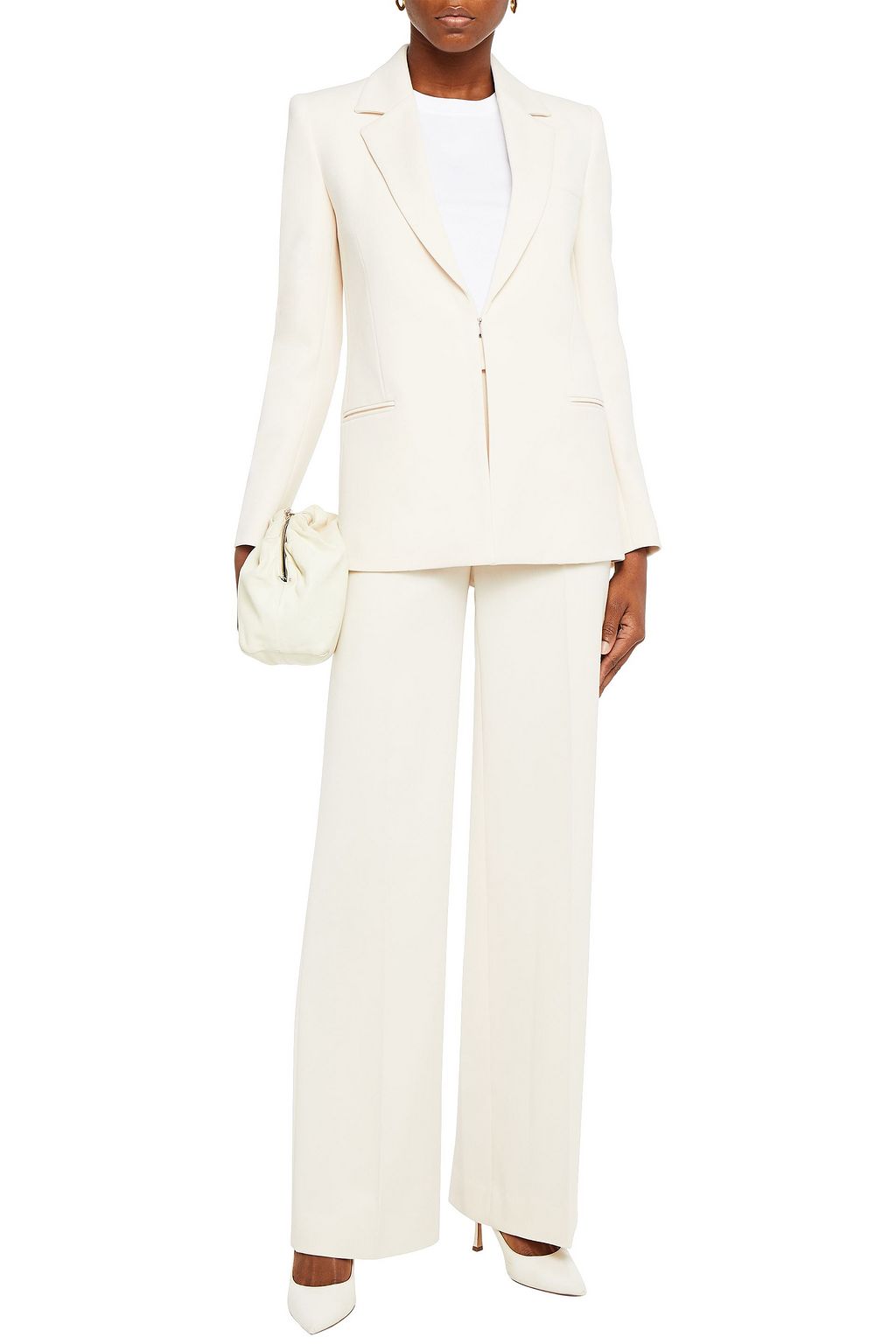 VICTORIA, VICTORIA BECKHAM Flannel blazer