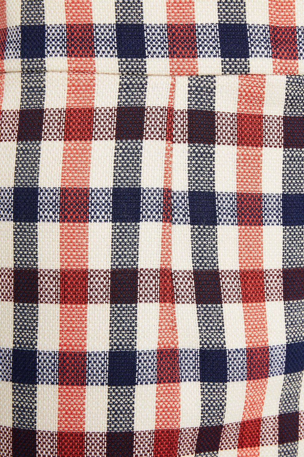 VICTORIA, VICTORIA BECKHAM Checked jacquard shorts