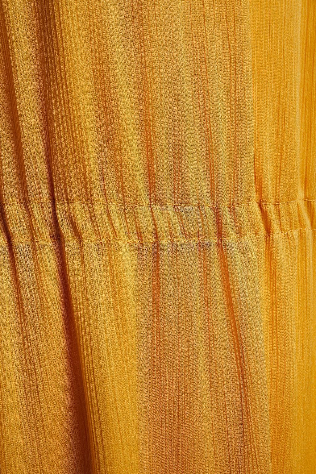 PS PAUL SMITH Ruffled crepon midi dress