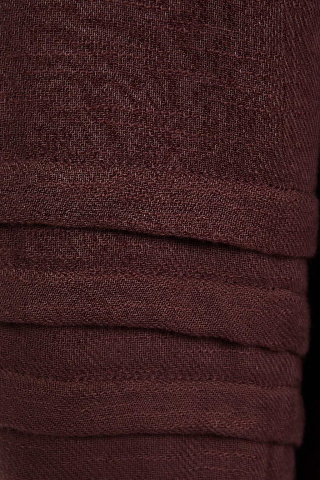ANTIK BATIK Agar pintucked cotton-twill dress