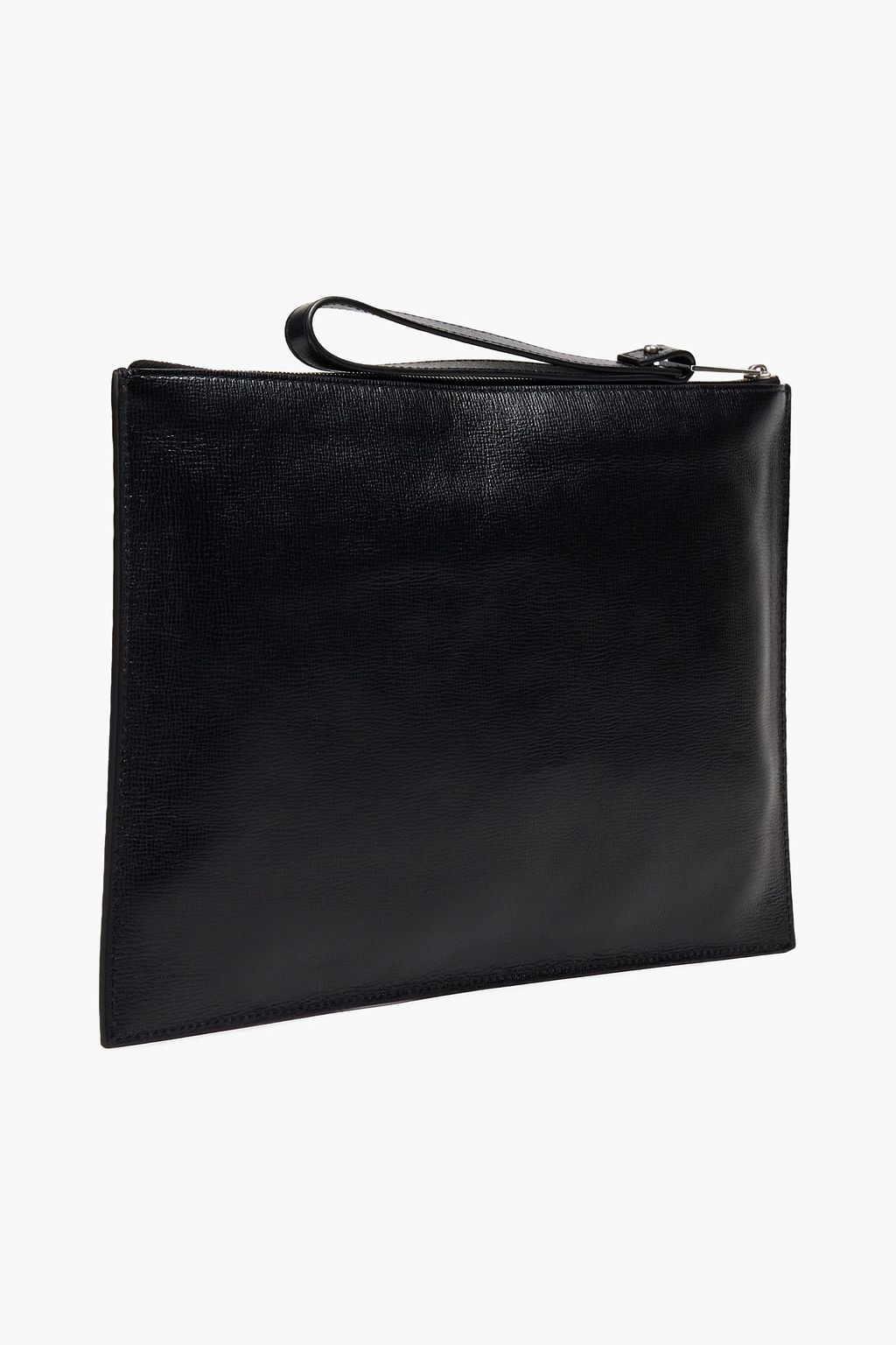 BOTTEGA VENETA Textured-leather pouch
