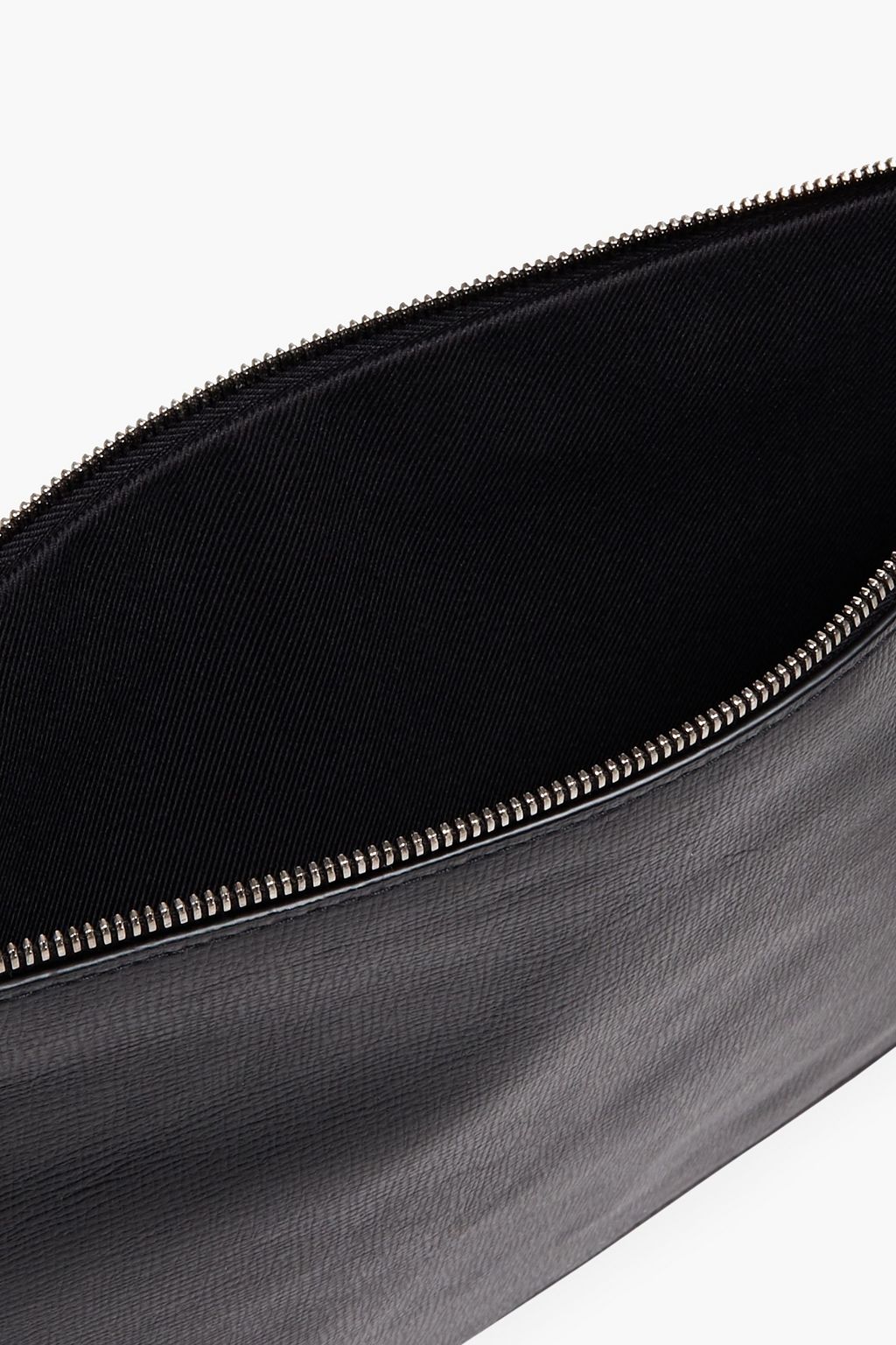 BOTTEGA VENETA Textured-leather pouch
