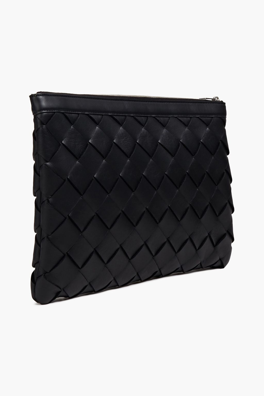 BOTTEGA VENETA Intrecciato leather pouch