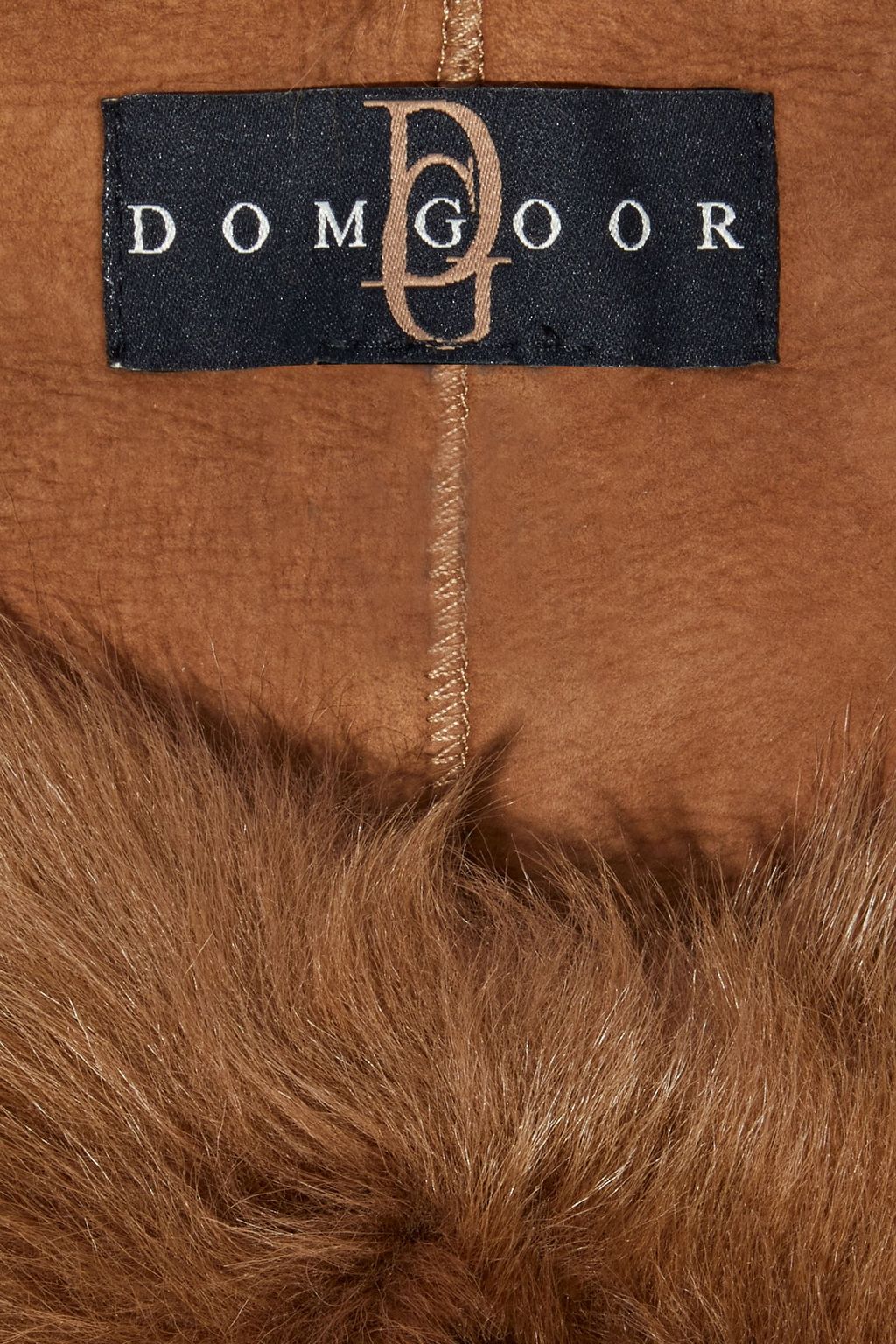 DOM GOOR Shearling scarf
