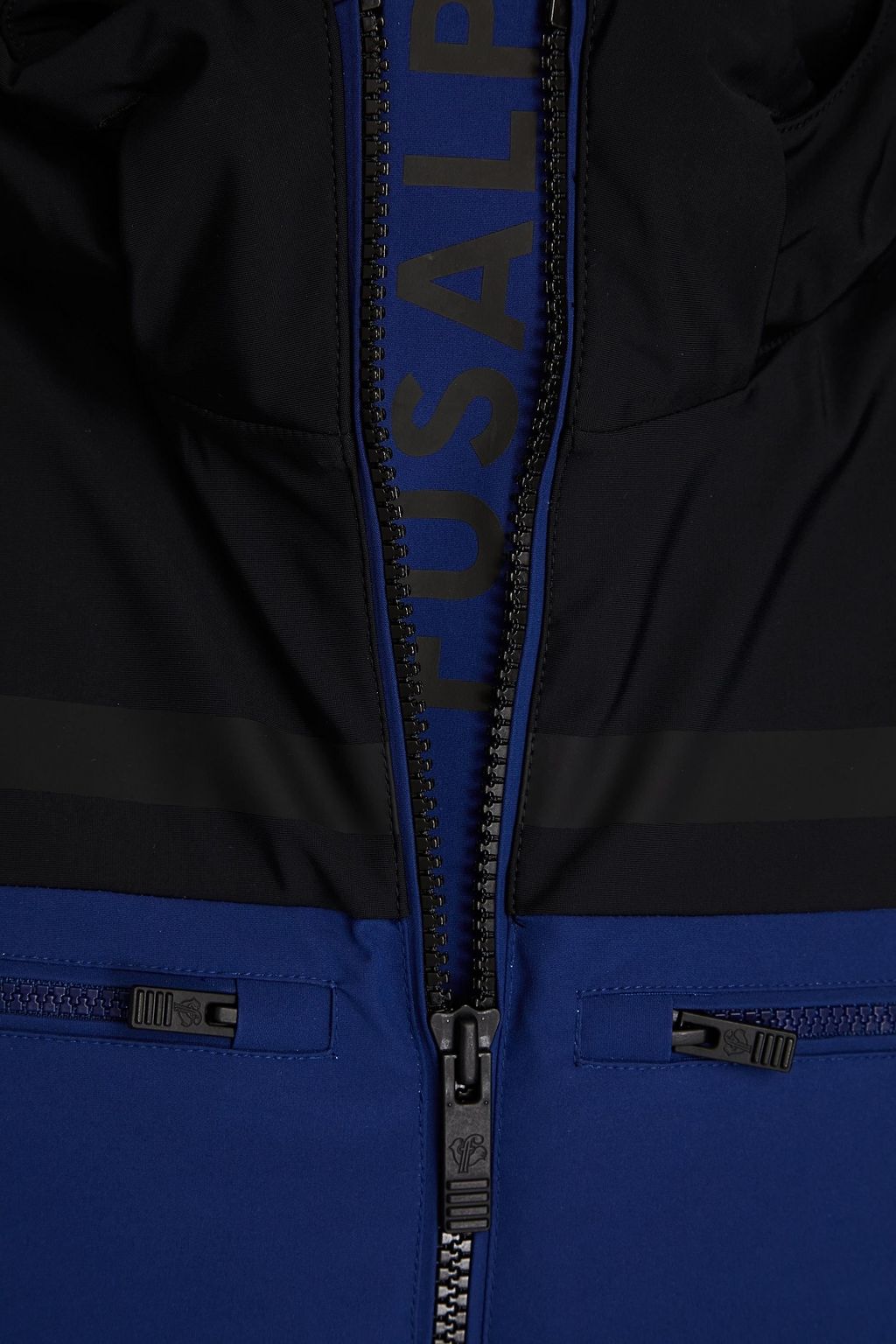 FUSALP Two-tone hooded ski jacket