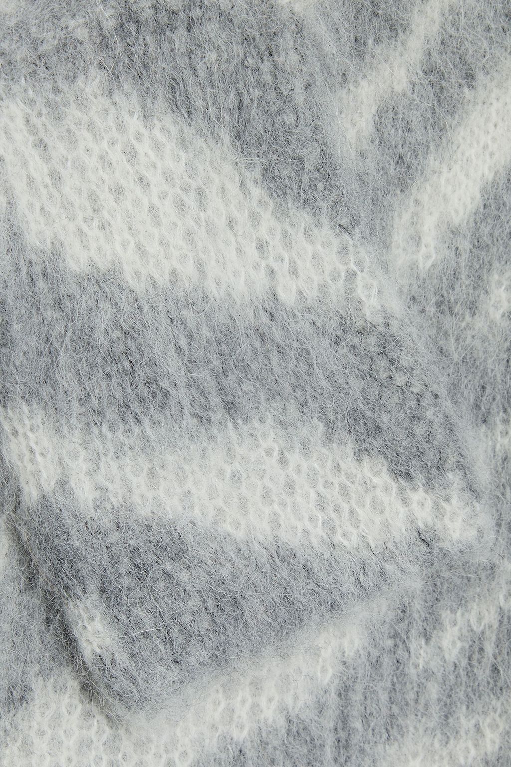 ZIMMERMANN Ladybeetle zebra-print alpaca-blend sweater