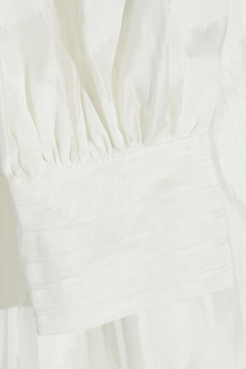 ULLA JOHNSON Leona tiered polka-dot cotton and silk-blend organza mini dress