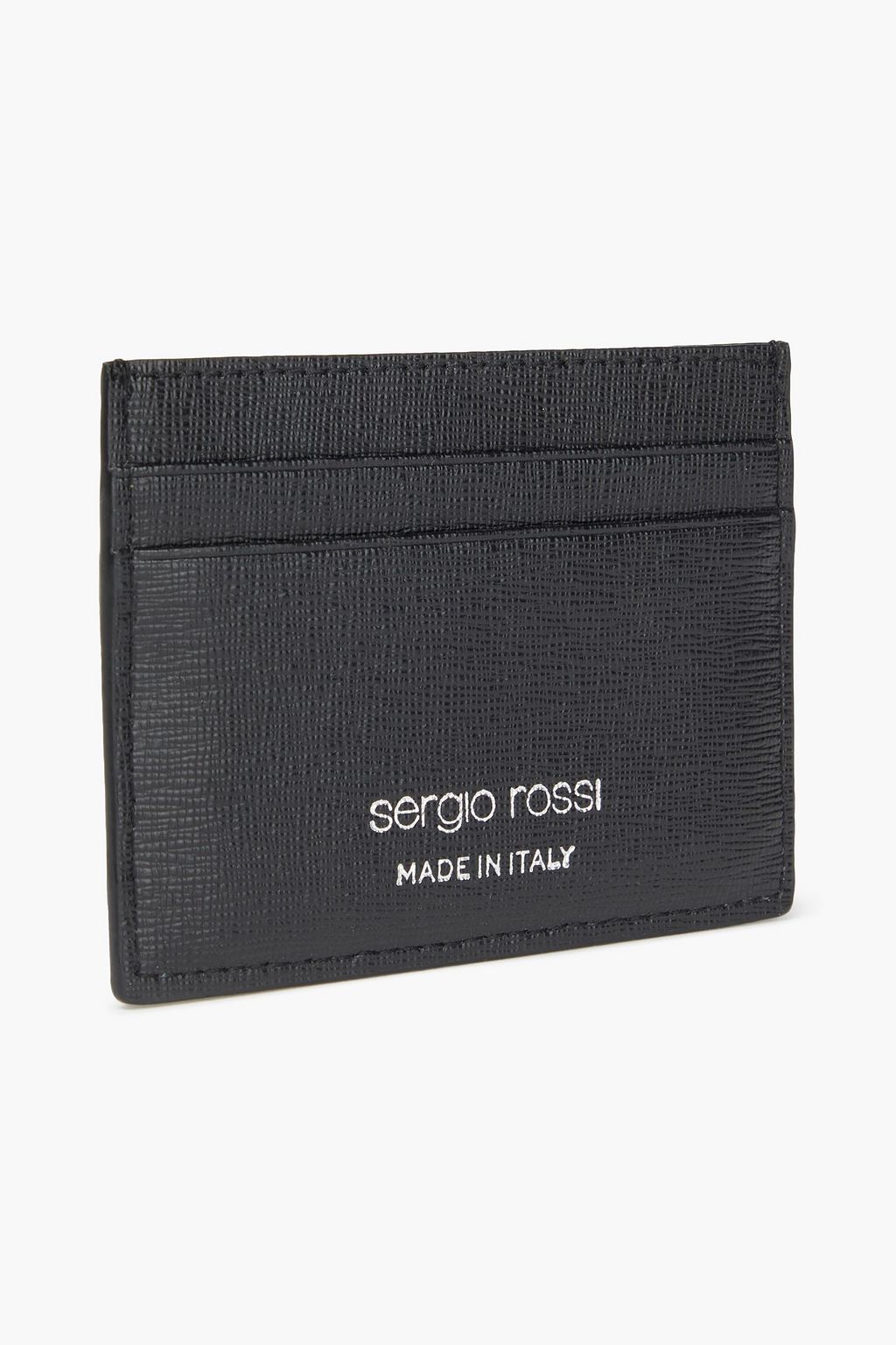SERGIO ROSSI Leather cardholder