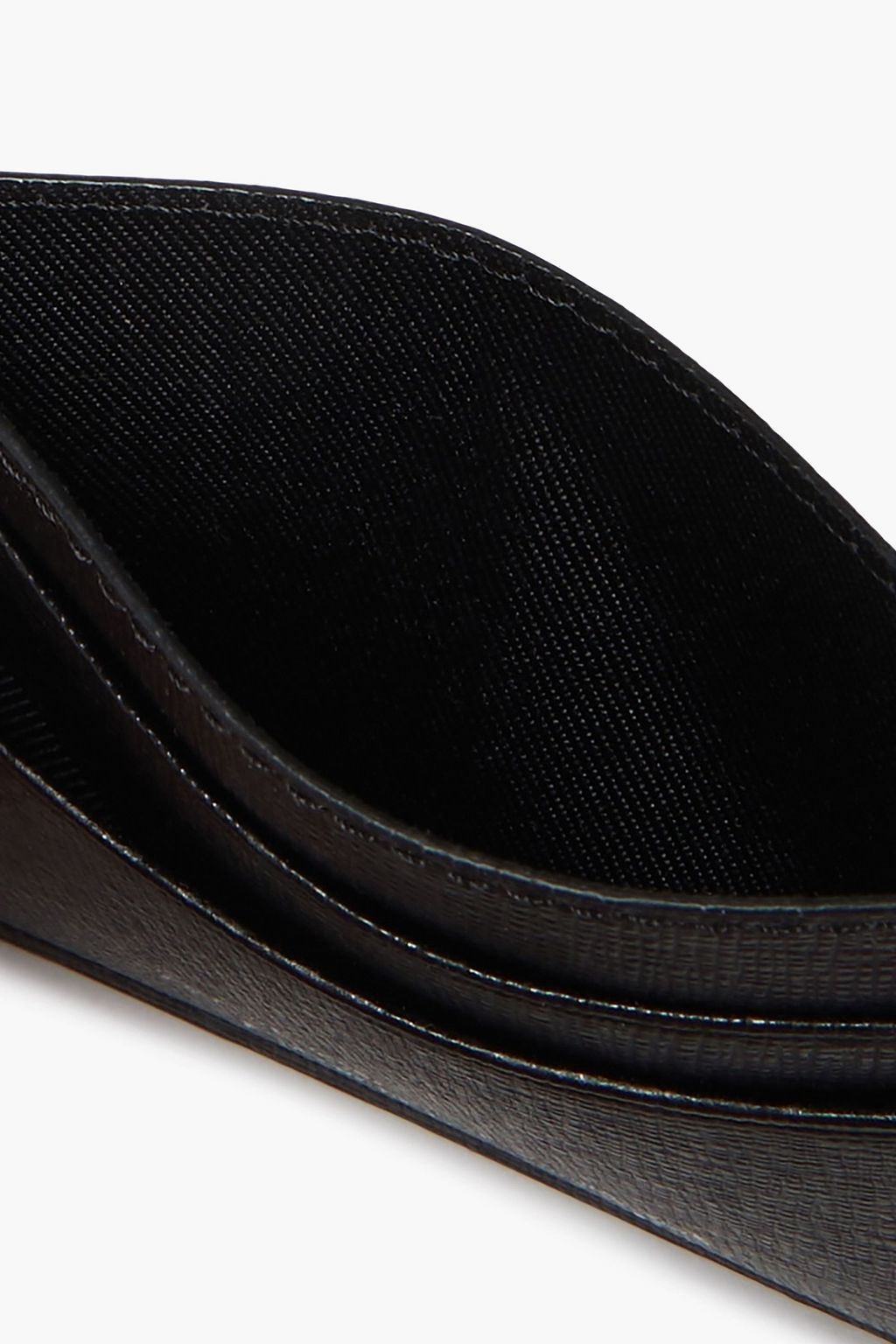 SERGIO ROSSI Leather cardholder