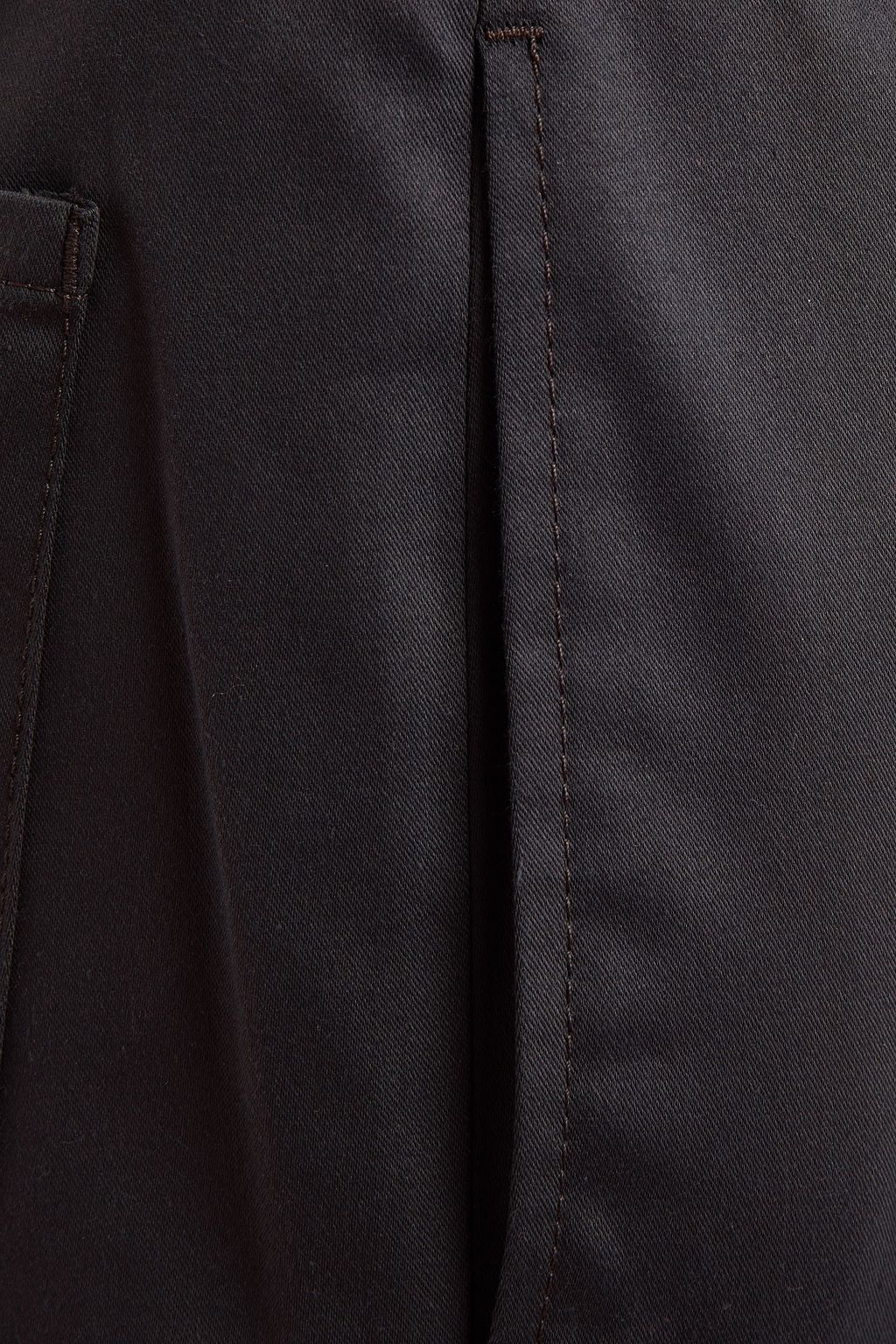 A.P.C. Cropped cotton-blend sateen straight-leg pants